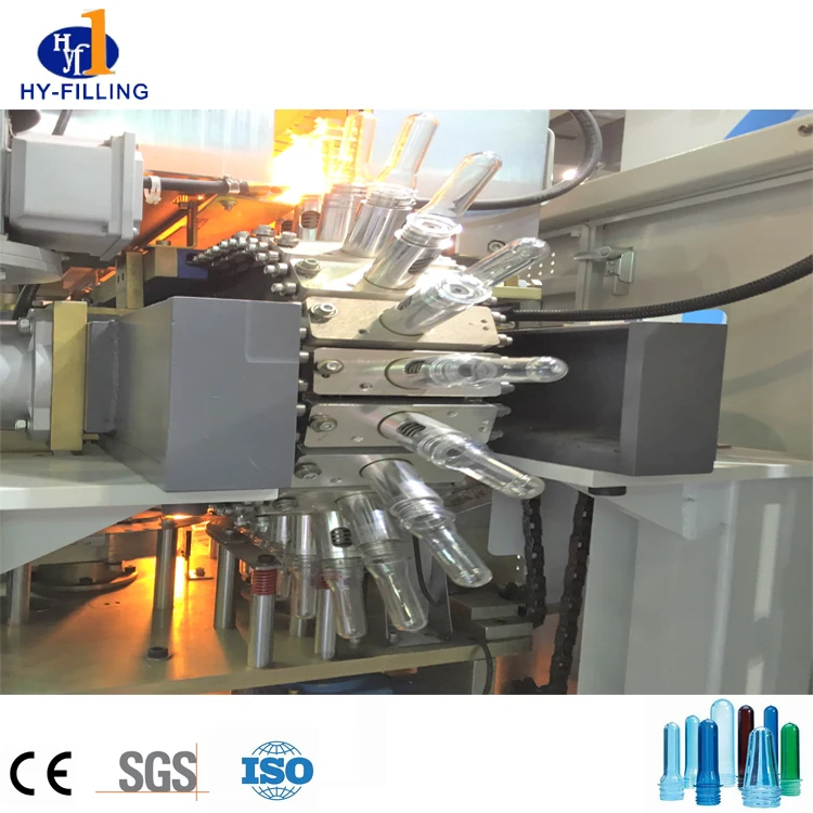 PET bottle forming machine automatic plastic bottle blower linear stretch 20L bottle blowing machine