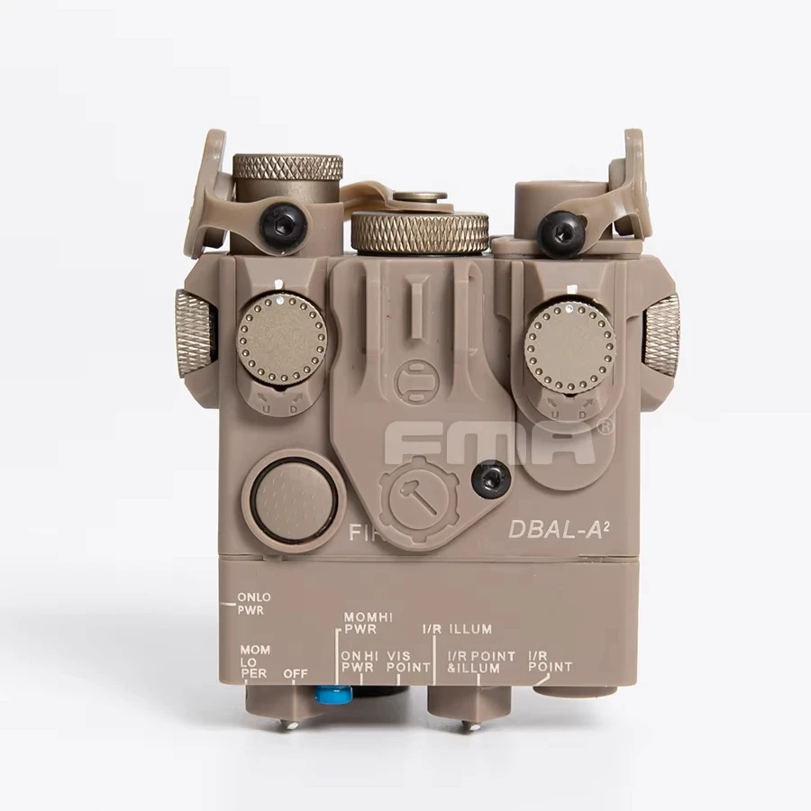 FMA AN/PEQ-15A DBAL-A2 with LED and ir laser waterproof tactical Aming Props Sight for Paintball Outdoor Training Sports TB1459