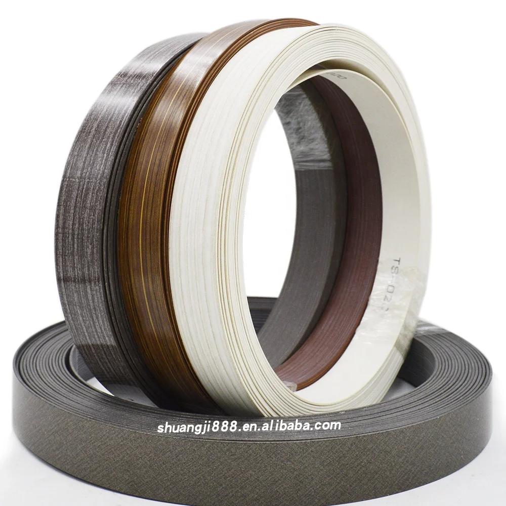 Supplier ABS edge banding tape edg/Flexible plastic edge strips trim /PVC edge banding accessories rolls