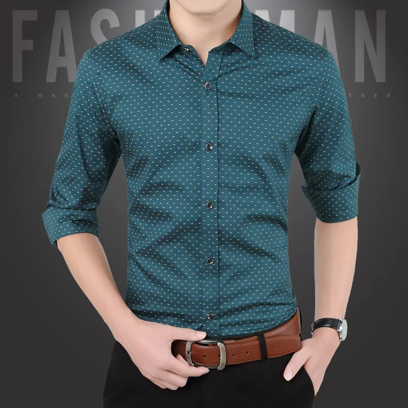 Plus Size Business Men Shirts Male Custom Polyester Shirts, Long Sleeve Male Dress Shirts Boys For Men/