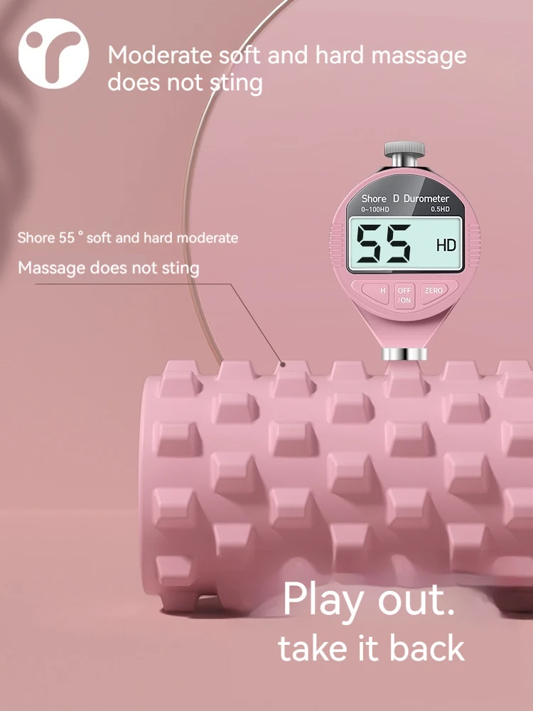 Foam Roller High Density Soft Grid EVA Hollow Fitness Yoga Foam Roller Muscle Massage Foam Roller for Exercise