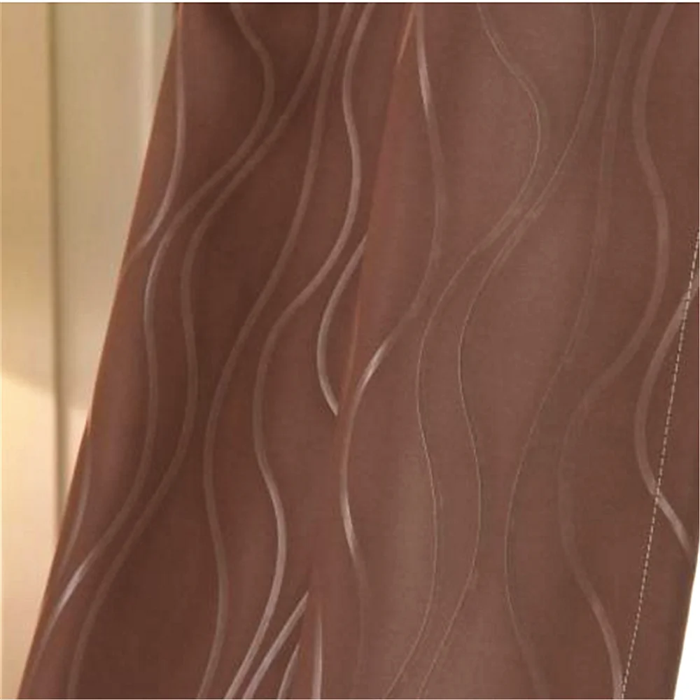wholesaler embossed blackout curtain fabric