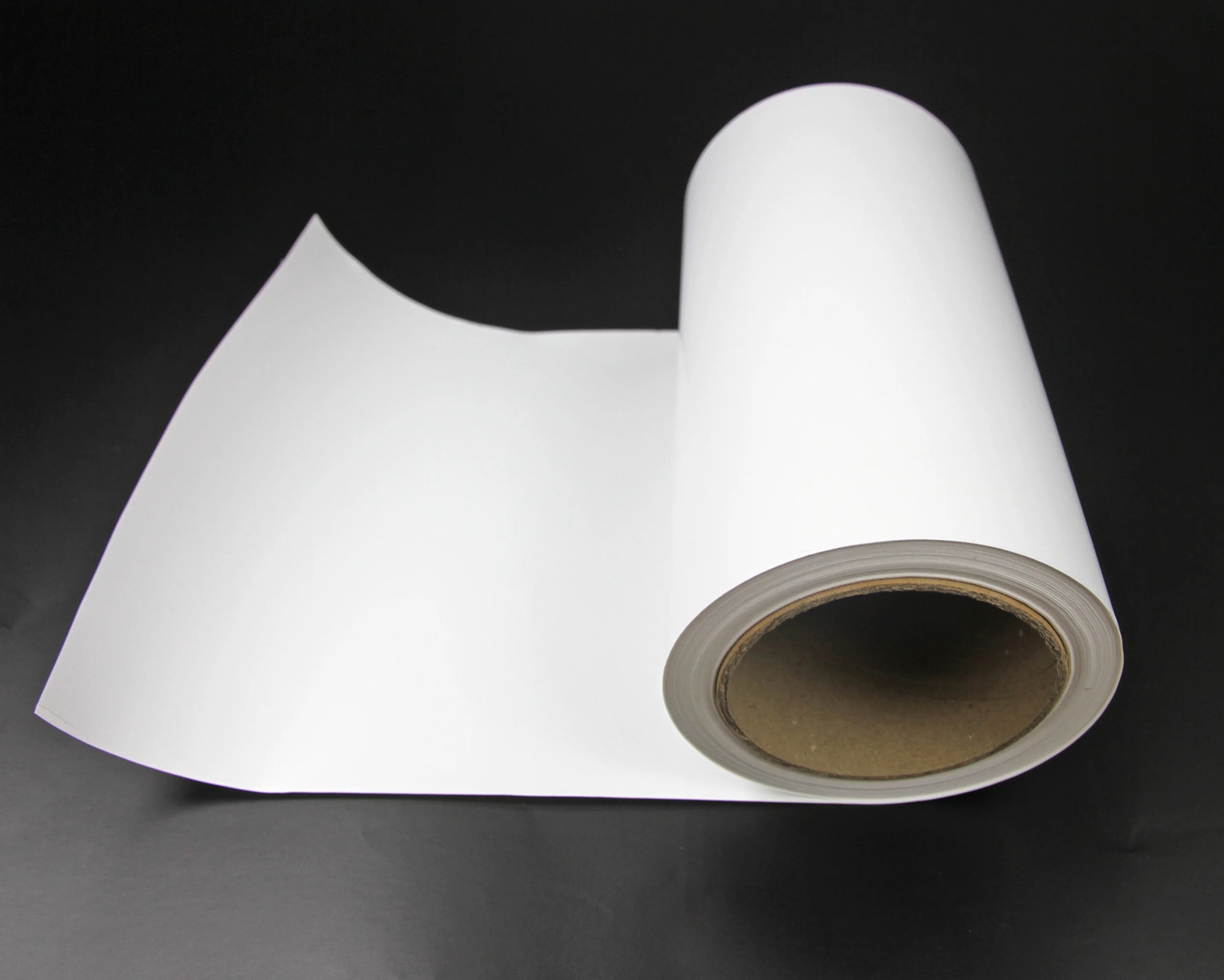 Matte white BOPP 54um Self Adhesive Film Jumbo Adhesive Label