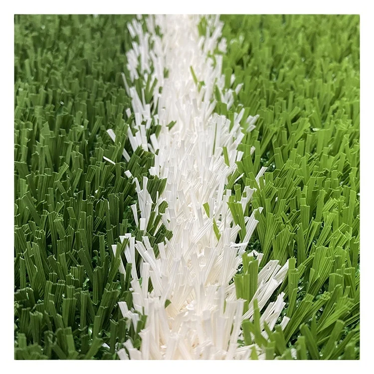 Wholesale 50mm Easy Installation Diamond Durable Artificial Turf PE Material Soccer Stadium Field Football Grass for Sports Use
