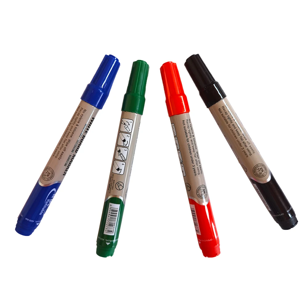 Customized bullet tip dry erase white board pen non-toxic best whiteboard marker for kids