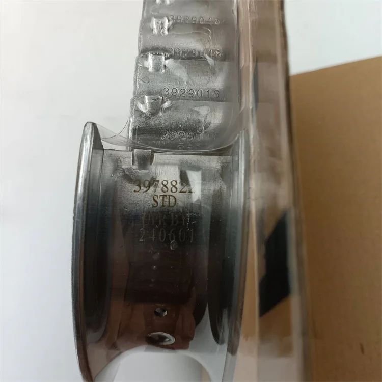 High performance Cummin 4BT 6BT diesel engine construction machinery spare parts main bearing set 3802010