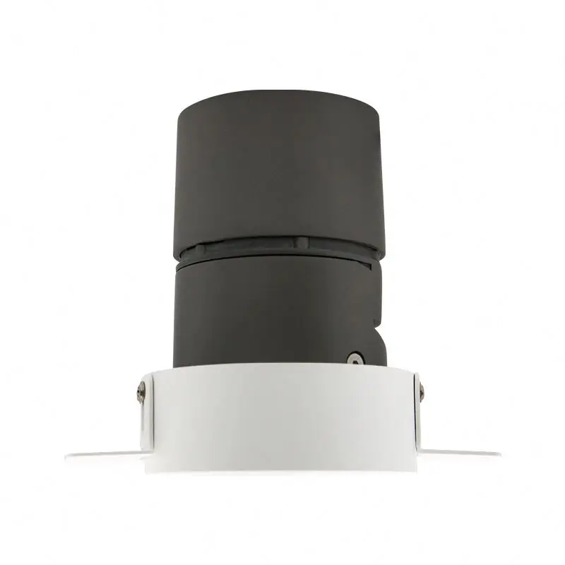 White Aluminium Adjustable Frameless Downlight Gu10 Fire-Rated Trimless Led Spot Light