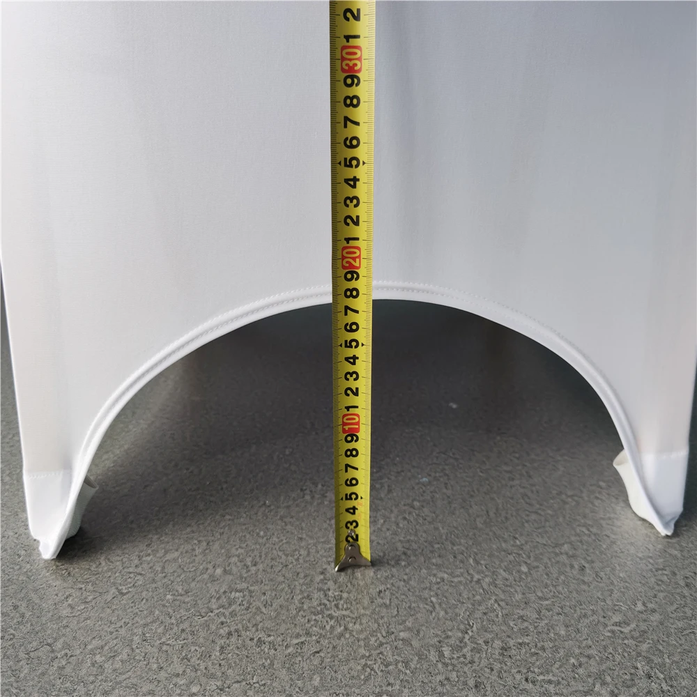 Cheap white universal arch front stretch spandex banquet chair slipcovers 100 white chair covers for wedding