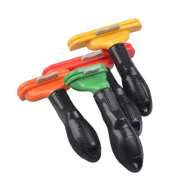 Профессиональные Товары для домашних животных, нержавеющая сталь, уход за домашними животными, для удаления меха, расчески, инструменты для Стрижки животных, мех, выпрямитель