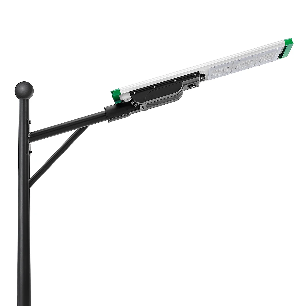 integrated solar street light time control switch IP65 IP66 40w 60w 100w solar outdoor light