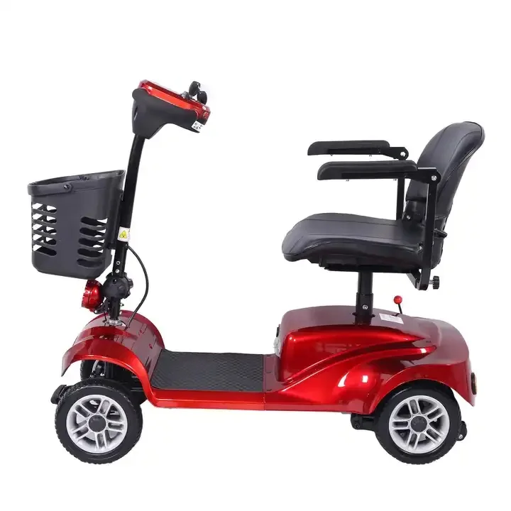 2024 Trending Products Foldable Motorized Tricycles Electric Bike Folding Mobility Scooter For Disabled
