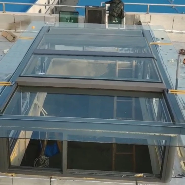 The special price natural lighting translation sliding roof skylight with The stairs