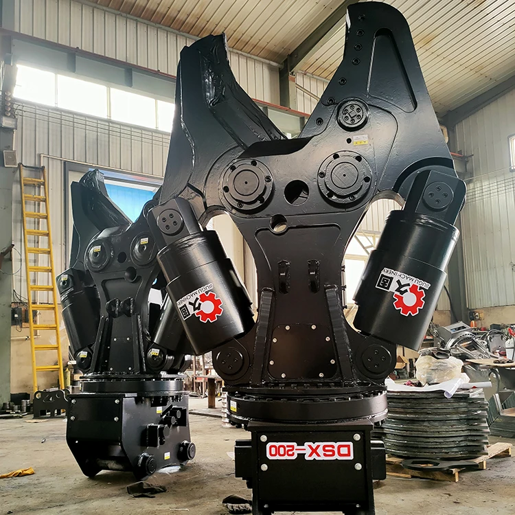 Hydraulic alligator shear Hydraulic Shear Cutting is suitable for metal recovery processing plant, scrap car dismantling field