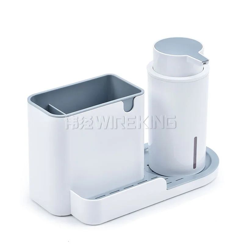 WIREKING Simply Human Dishwashing Accessories Holder Sink Caddy Kitchen Clean Tools Caddies Organizer