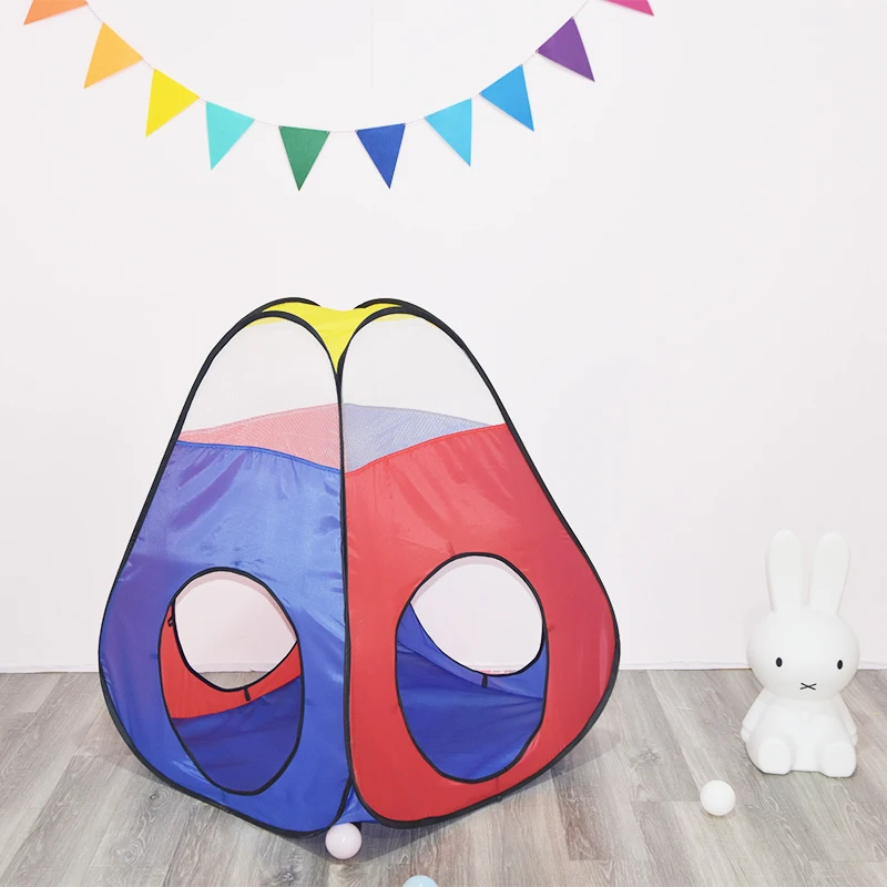 High quality kids tunnel toys foldable amusement crawling