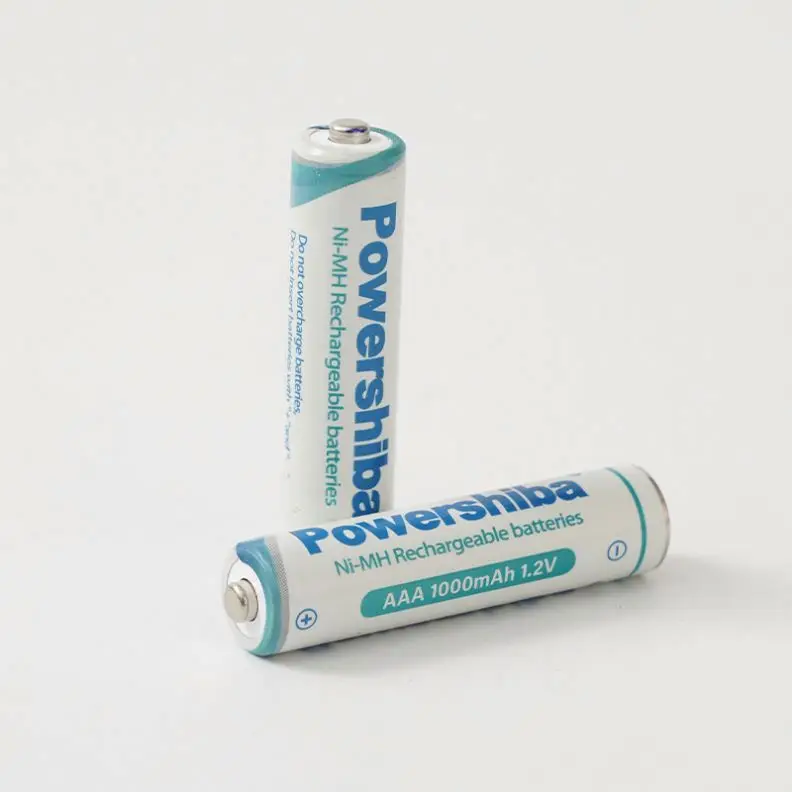 1.2V 1000mAh Nickel Metal Hydride Batteries ni mh AAA Rechargeable Cylindrical Cells Ni-MH Replacement Battery