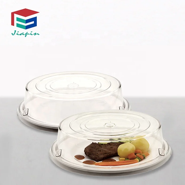 Reusable plastic round plate cover food cover with good quality