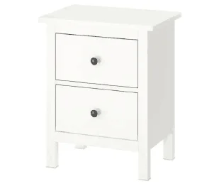 Cheap Price Table Wooden Bedroom Furniture Nightstand Bedside Table with 2 Drawers