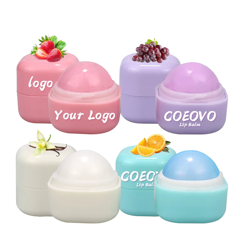 Free sample custom moisturizing wholesale privae label natural organic chapstick lip balm container