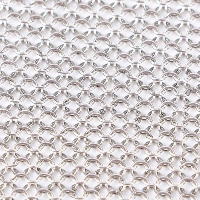 316L Stainless steel 3.81mm out diameter Ring metal Chainmail mesh