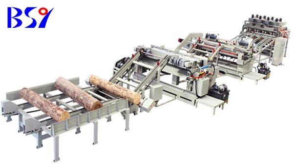 CNC Veneer  Spindless Rotary Peeling Machine Wood Peeling Lathe for plywood with CE