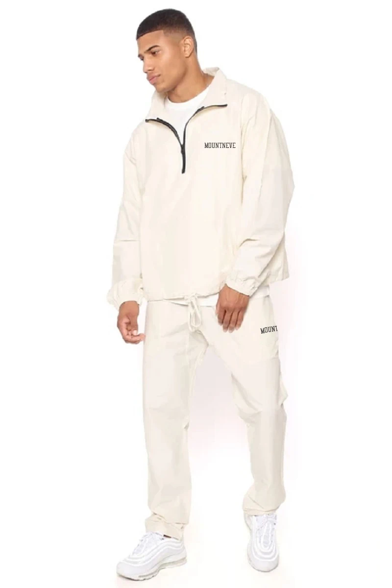 custom logo short nylon shorts workout clothing sports training wear set windbreaker tracksuits for men