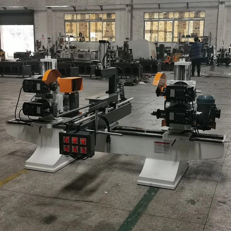 MJ243 woodworking vertical spindle double end sawing machine