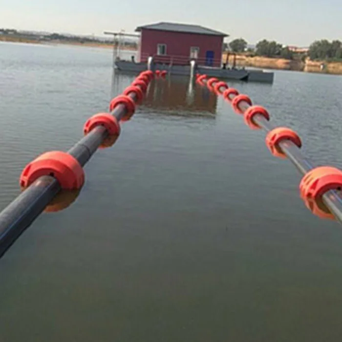 Floating Pump Station Floating Pipe Water Intake Pump Boat Agricultural Irrigation Factory Water Use