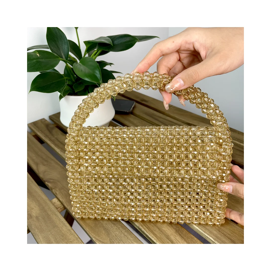 2023 новая роскошная сумка из бисера Вечерние сумки кошельки и дамские сумки