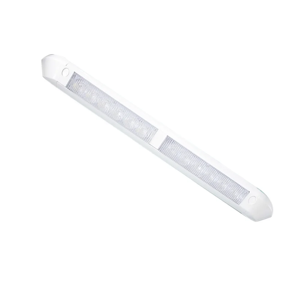 12V RV White LED Awning Porch Light Extended Edition Outdoor Lamp for RV Camper Motorhome