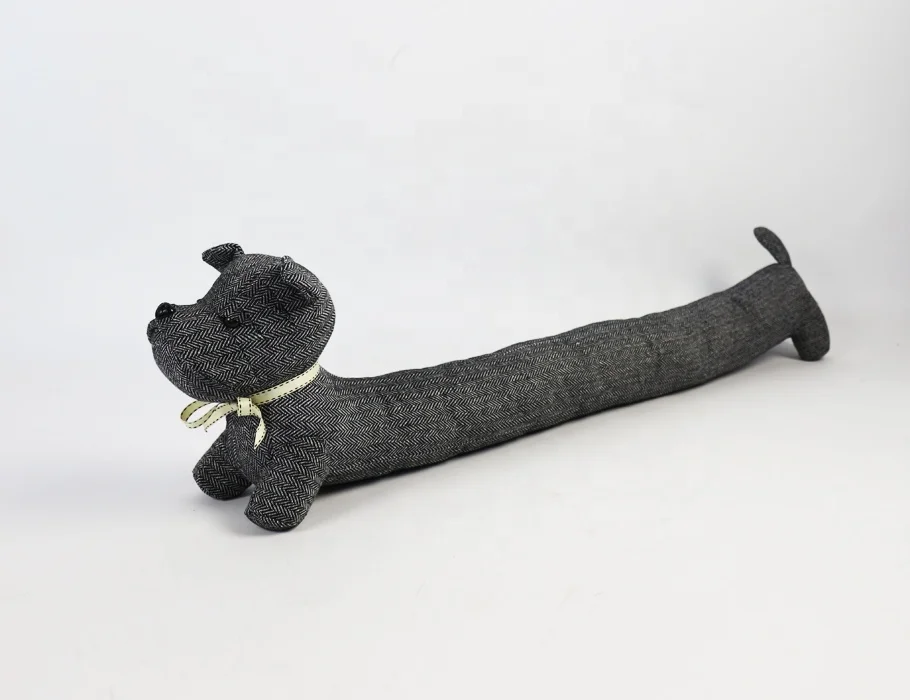 Дверной ограничитель из ткани, набивные животные, собаки, дверной ограничитель