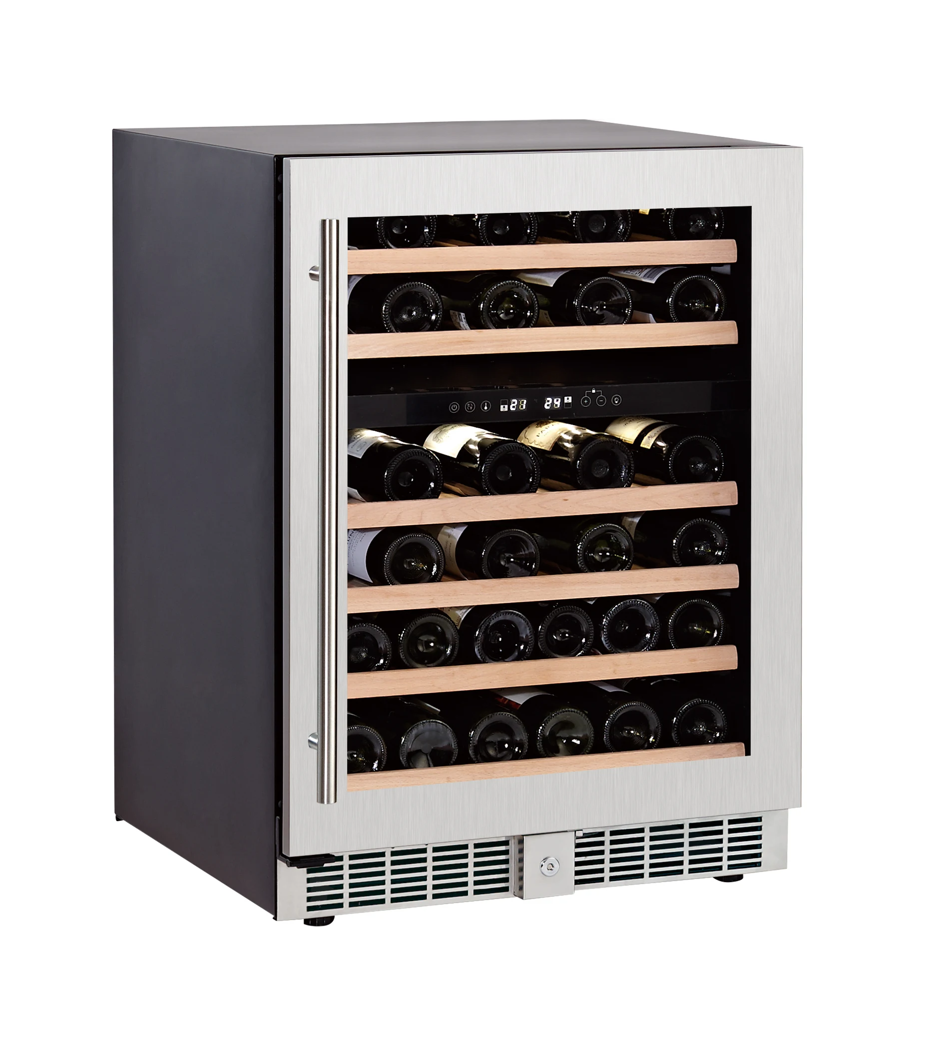 JC-145B среднего размера гостиная гостиничном номере мульти-зоны холодильник отель 145L компрессор raching охладитель вина Bodega