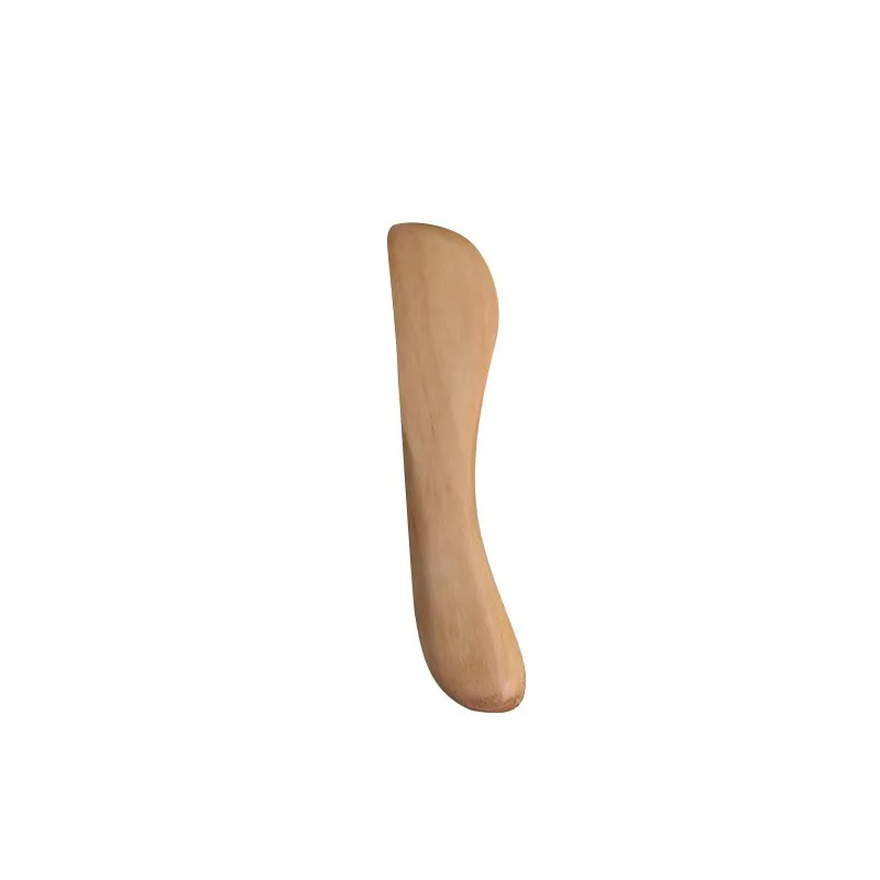 Wholesale Good Quality Cheap Environment Friendly Cosmetic Spatula Bamboo Spoon Cosmetics Wooden Face Cream Spoons
