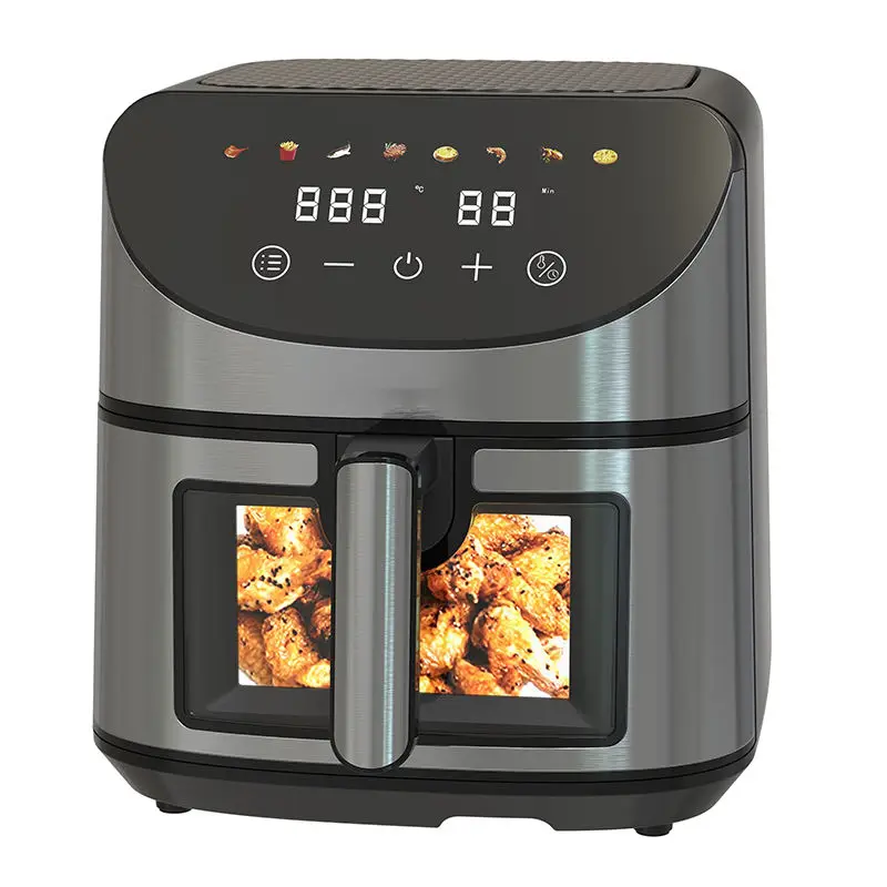 2024 Kitchen Appliances Smart Intelligent Electric Toast Deep Fryer Oil-Free Air Fryers