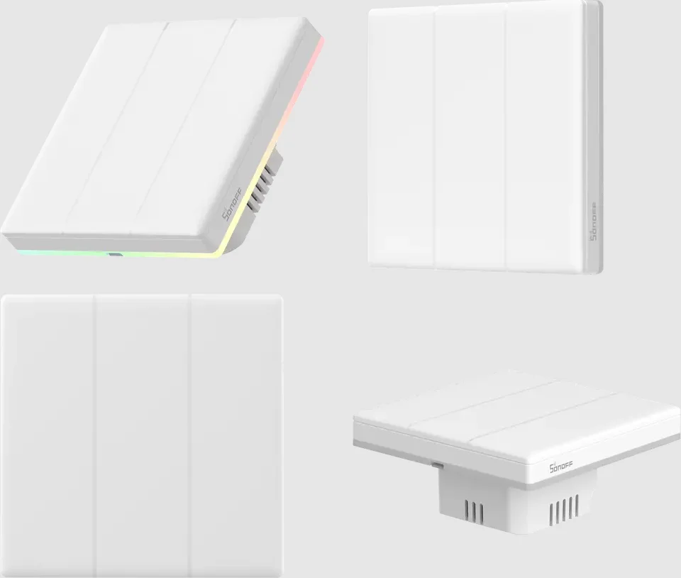 SONOFF TX Ultimate Smart WIFI Touch Wall Switch T5 series Full Touch Smart LED Light Muti Senssory Touch Alexa EU Wall Switch