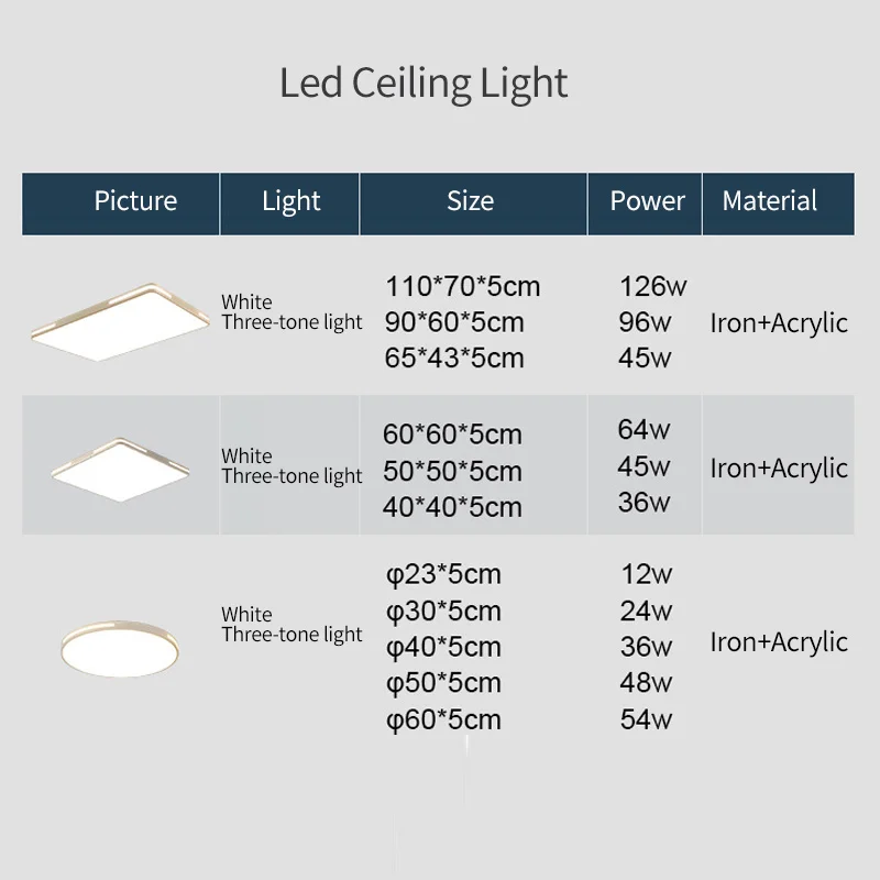 Zhongshan Modern Iron Lights For Home Hotel Round Led Ceiling Lamps Modern Design Led Ceiling Light For Bedroom Living Room