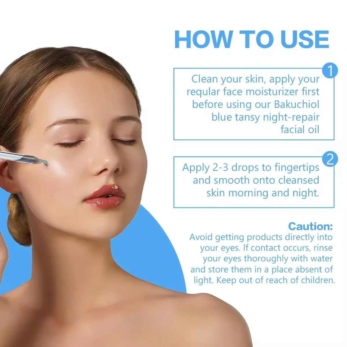 Vegan Anti Aging Wrinkles Night Repair Glow Vitamin E Squalane Facial Essential Oil For Face vitamin e for the skin