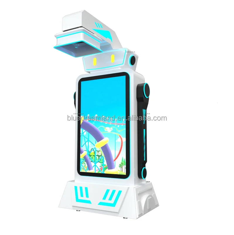 New design 9D VR self service coins operated bar scanning Games Machine VR Simulator for Theme Park