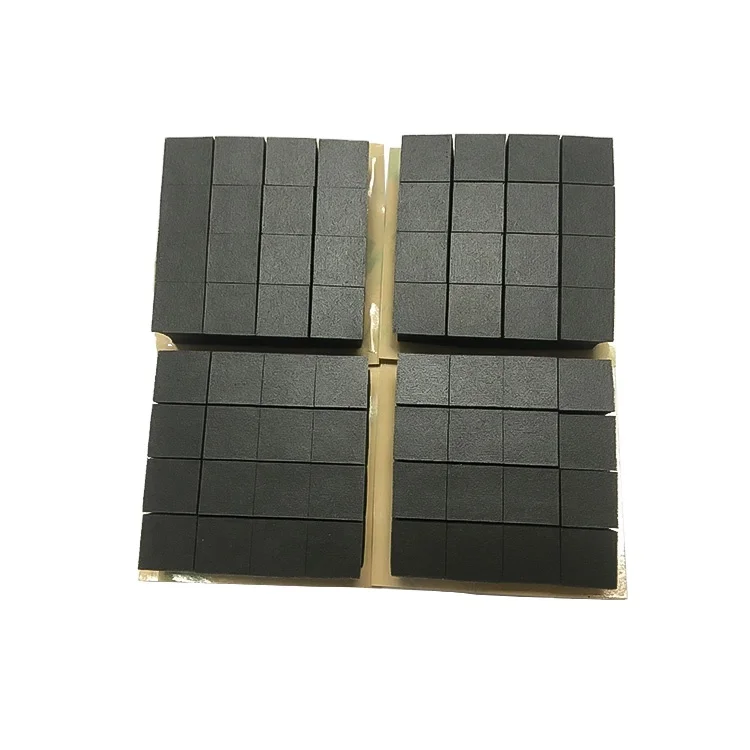 Rogers Poron 4701-40-15500-04  Black Poron Foam With Adhesive Die Cutting Gesket