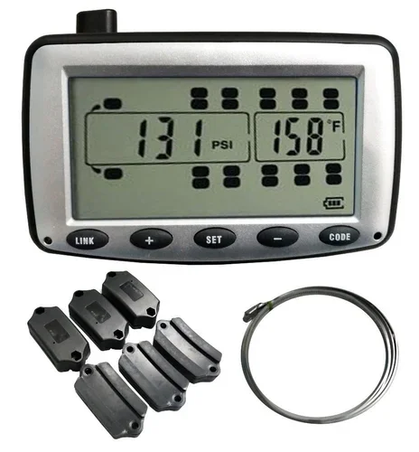 TPMS 203 Psi внешний датчик 6-8-10-12-14-16-18-26 колеса система контроля давления в шинах на солнечной энергии прицеп автобус грузовик Tpms