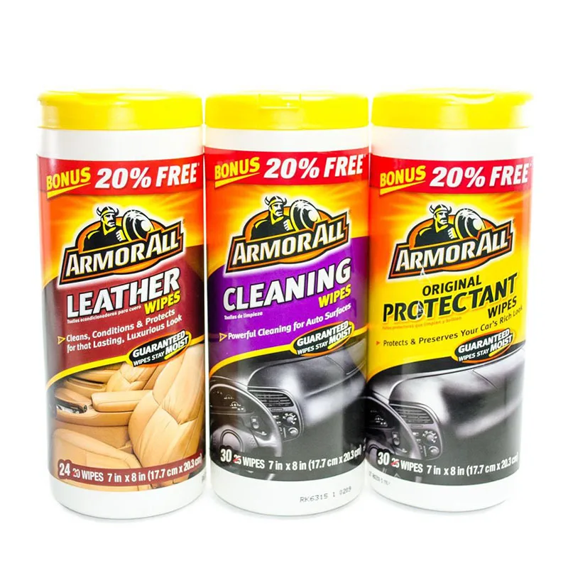 45pcs Car Cleaning Wipes In Canister For Car And Motorcycle 2019 Year