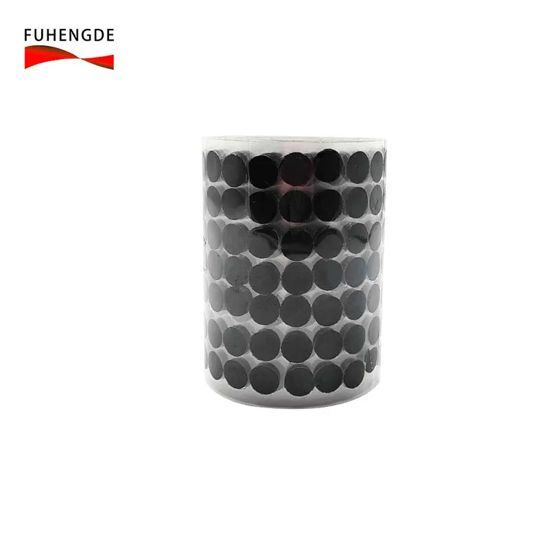 High Quality 20mm Diameter Hook and Loop Dots Strong Sticky Back Coins Self Adhesive Tapes for Home Glassroom At Good Price