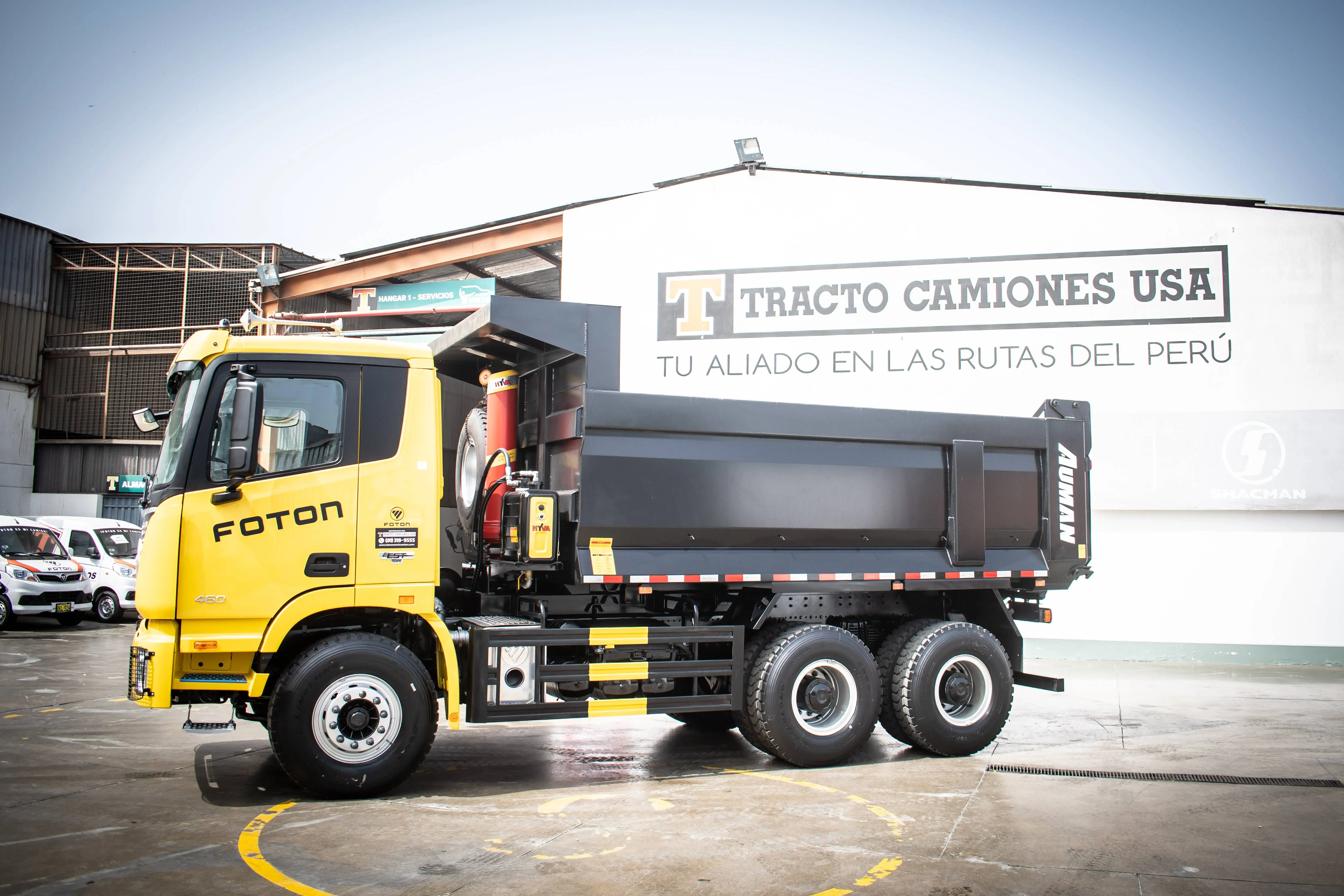 LFH light cargo  Heavy foton Dump Truck used  6*4  40 ton  tipper  truck  460hpTransportation of ston  Mineral