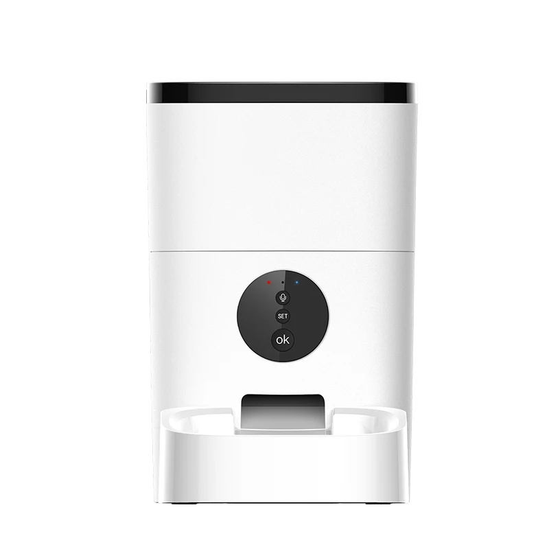 Timed Quantification 4/6L Large Capacity App Camera Wifi Automatic Pet Bowls & Feeders Pet Smart Feeder For Cat Dog