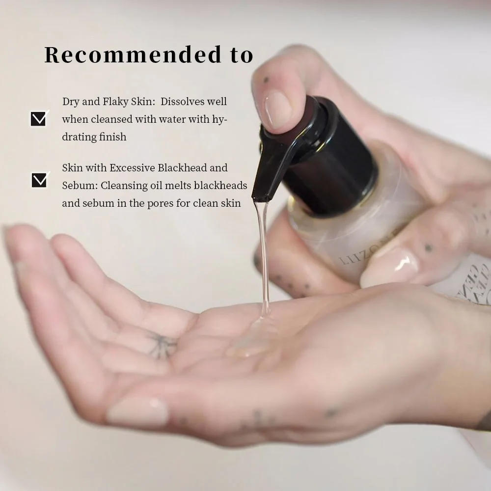 Private Label Facial Cleanser Blackhead Nourishing Melting Daily Makeup Removal With COCONUT Cleansing Oil Pure Cleansing Oil