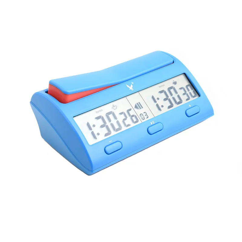 Chess Clock Digital Chess Timer Professional for Board Games Portable Digital Chess Clock & Game Timer with Basic