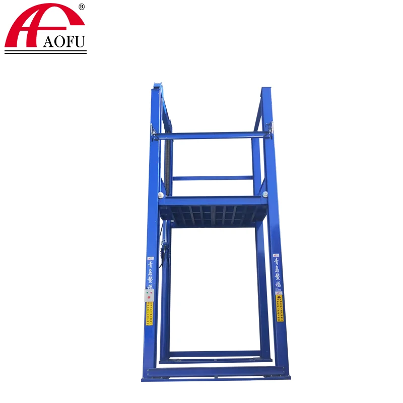 factory AOFU CUSTOMIZED  hydraulic cylinder double chain car lift parking  3000 kg, 4000 kg, 5000 kg