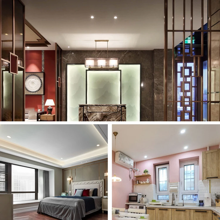 OKELI Manufacturer Price bis IP20 SMD Round Square Recessed Mounted Frameless LED Backlit Panel Light