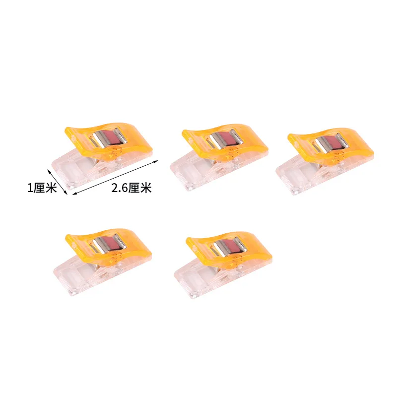 High Quality 100pcs Plastic Clothes Line Clips Sewing Wonder Clip