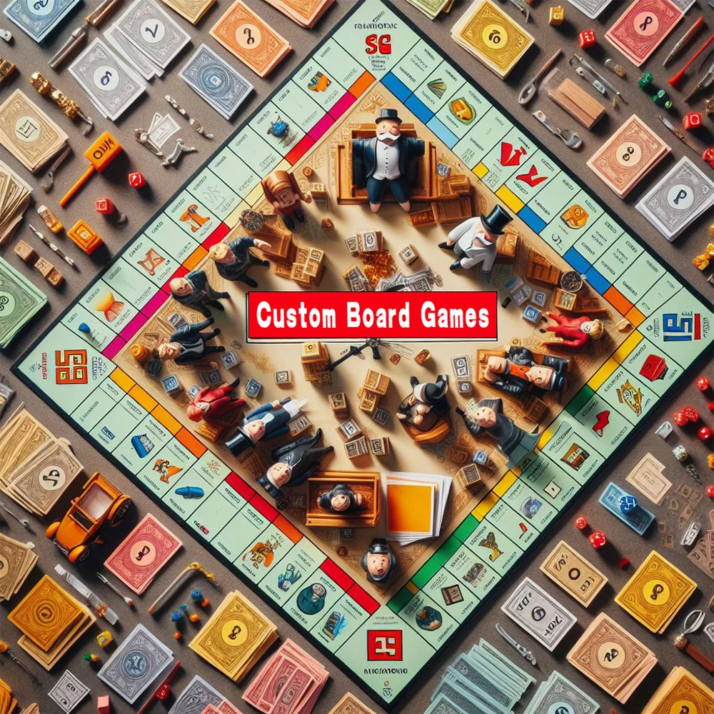 OEM Printing Travel Game Board Dice Bridge Score Drunk Drinking Card Game Box Chess Boardgame Adult Custom Play Fun Board Games